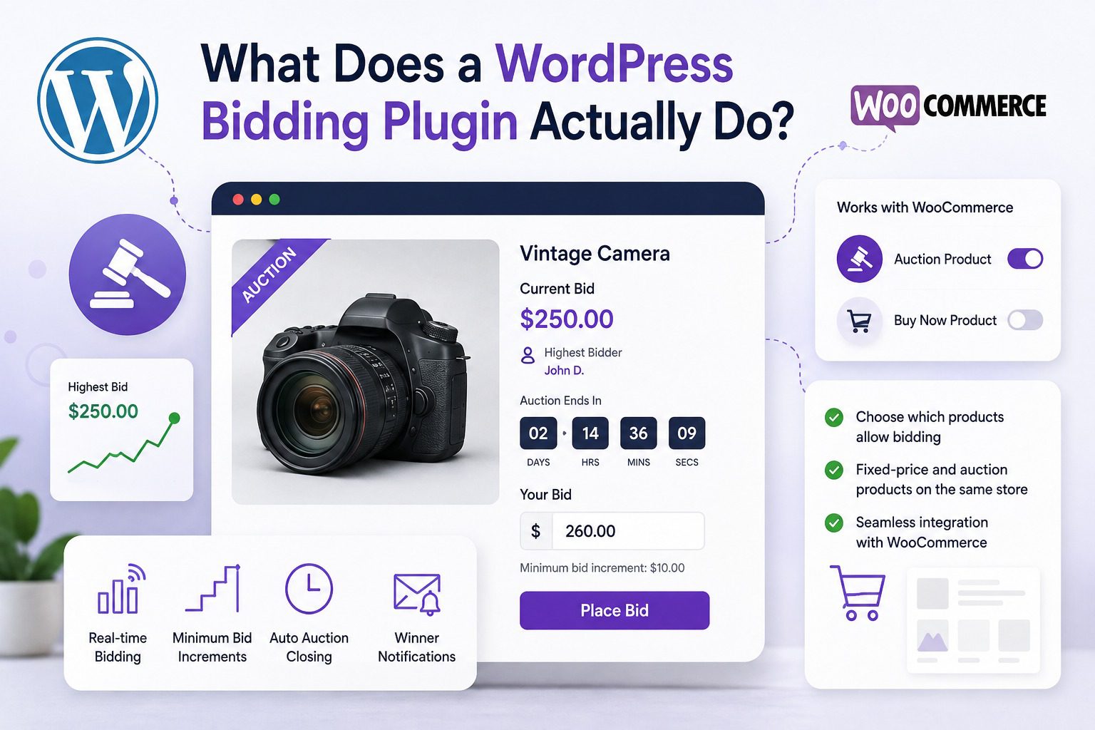 What Does a WordPress Bidding Plugin Actually Doo